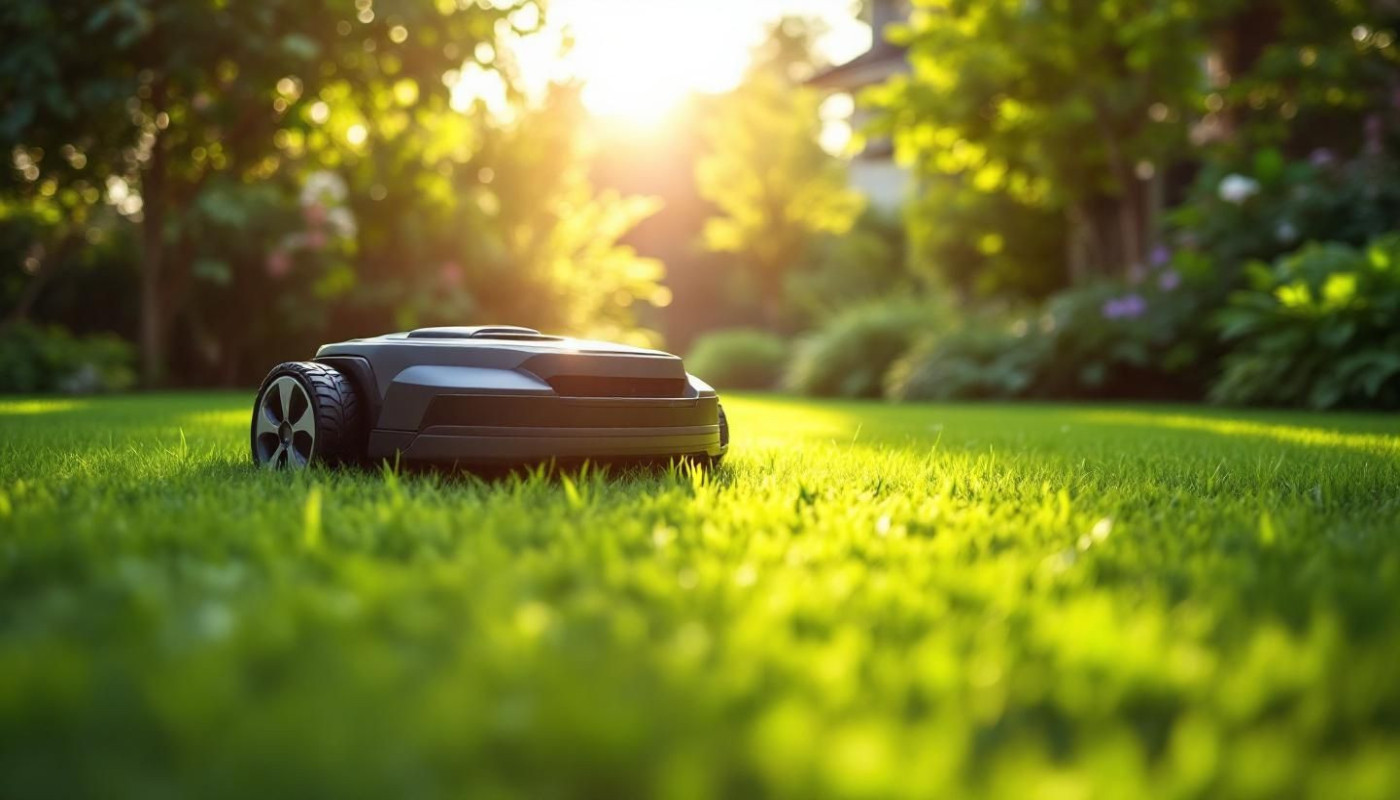 Comment optimiser l'usage d'un robot tondeuse pour petits jardins ?